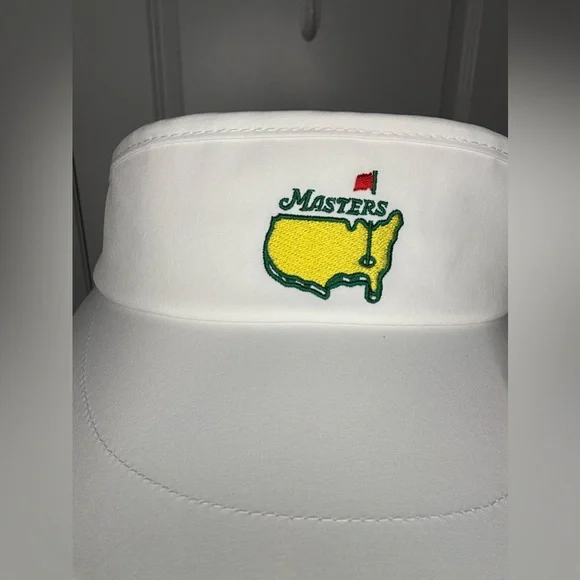 White Masters Golf Visor - Picture 4 of 4